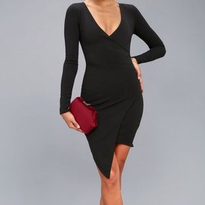 [ Lulu’s ] black love me completely dress